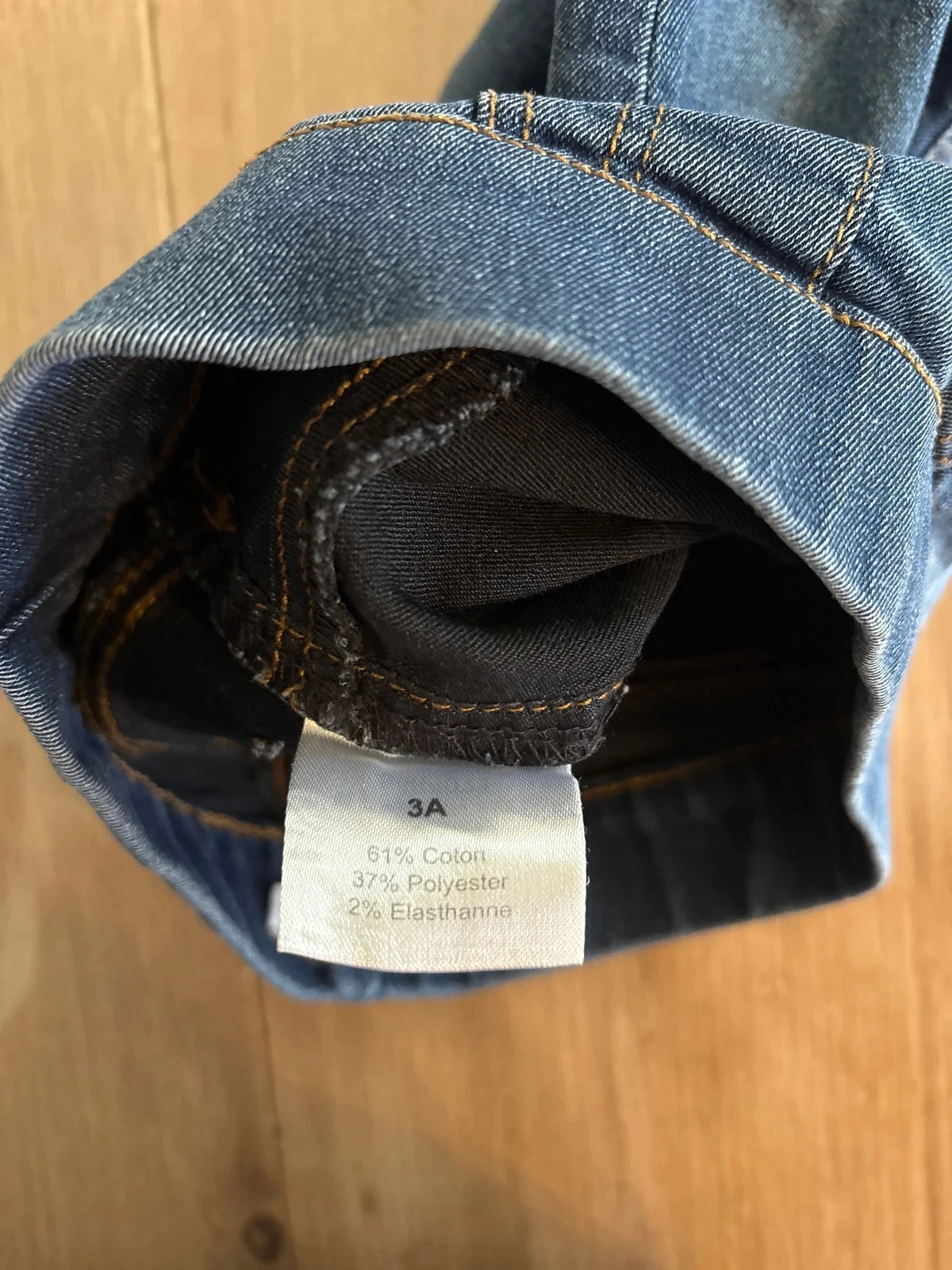Blue leggings jeans FPC size 3 years – photo 5